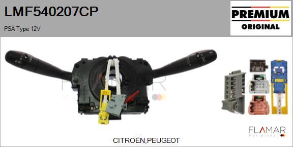 FLAMAR LMF540207CP
 - Commutateur de colonne de direction droxauto.com