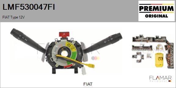 FLAMAR LMF530047FI
 - Commutateur de colonne de direction droxauto.com