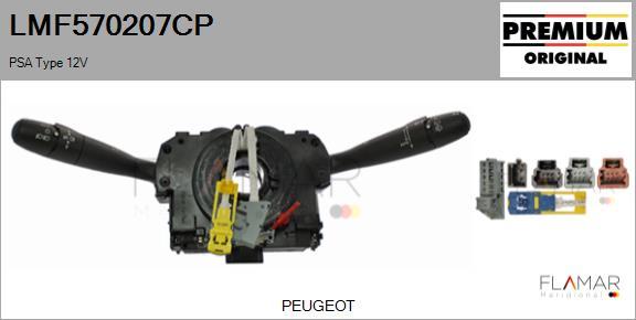 FLAMAR LMF570207CP
 - Commutateur de colonne de direction droxauto.com