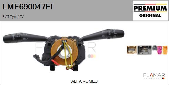 FLAMAR LMF690047FI
 - Commutateur de colonne de direction droxauto.com