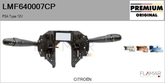 FLAMAR LMF640007CP
 - Commutateur de colonne de direction droxauto.com