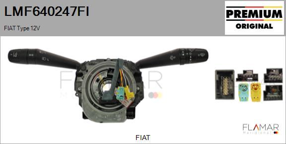 FLAMAR LMF640247FI - Commutateur de colonne de direction droxauto.com