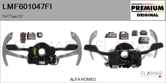 FLAMAR LMF601047FI
 - Commutateur de colonne de direction droxauto.com
