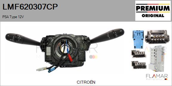 FLAMAR LMF620307CP
 - Commutateur de colonne de direction droxauto.com