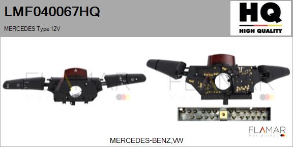 FLAMAR LMF040067HQ - Commutateur de colonne de direction droxauto.com