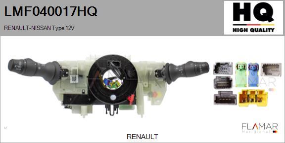 FLAMAR LMF040017HQ - Commutateur de colonne de direction droxauto.com