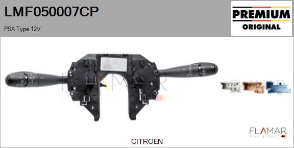 FLAMAR LMF050007CP
 - Commutateur de colonne de direction droxauto.com