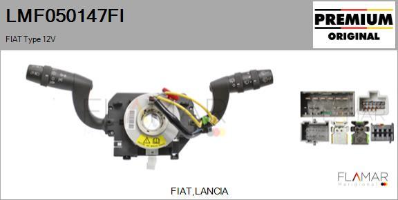 FLAMAR LMF050147FI
 - Commutateur de colonne de direction droxauto.com