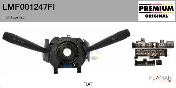FLAMAR LMF001247FI - Commutateur de colonne de direction droxauto.com