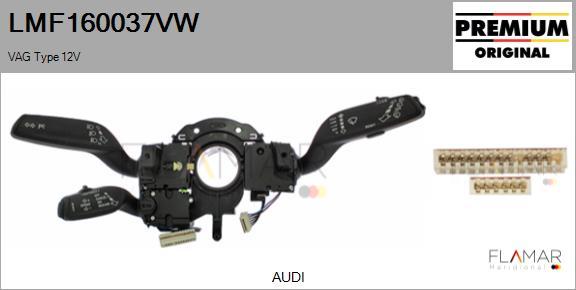 FLAMAR LMF160037VW
 - Commutateur de colonne de direction droxauto.com