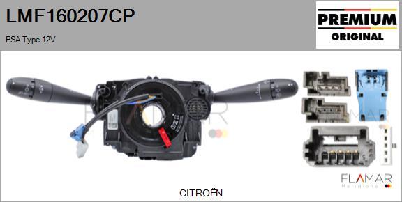FLAMAR LMF160207CP
 - Commutateur de colonne de direction droxauto.com