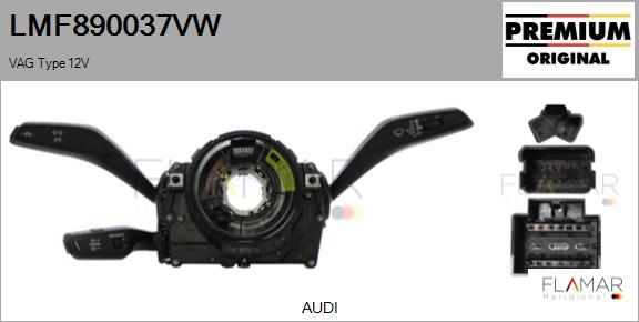 FLAMAR LMF890037VW
 - Commutateur de colonne de direction droxauto.com