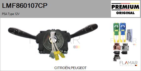 FLAMAR LMF860107CP
 - Commutateur de colonne de direction droxauto.com