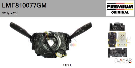 FLAMAR LMF810077GM
 - Commutateur de colonne de direction droxauto.com