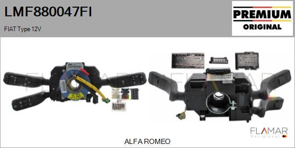 FLAMAR LMF880047FI
 - Commutateur de colonne de direction droxauto.com