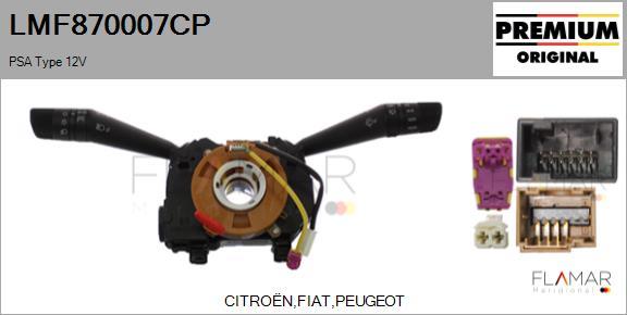 FLAMAR LMF870007CP
 - Commutateur de colonne de direction droxauto.com