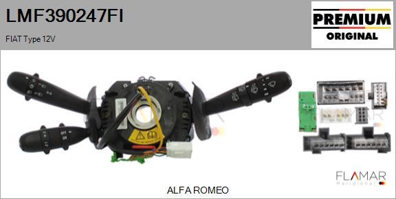 FLAMAR LMF390247FI - Commutateur de colonne de direction droxauto.com
