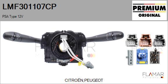 FLAMAR LMF301107CP
 - Commutateur de colonne de direction droxauto.com
