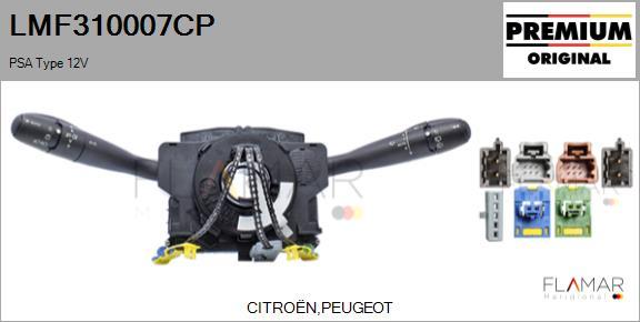 FLAMAR LMF310007CP
 - Commutateur de colonne de direction droxauto.com