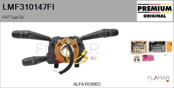 FLAMAR LMF310147FI
 - Commutateur de colonne de direction droxauto.com