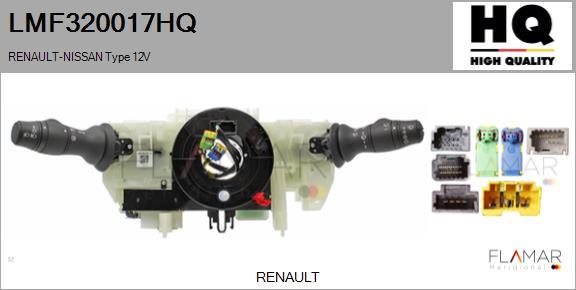 FLAMAR LMF320017HQ - Commutateur de colonne de direction droxauto.com