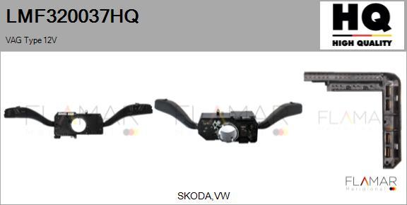 FLAMAR LMF320037HQ - Commutateur de colonne de direction droxauto.com