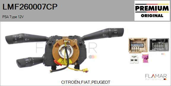 FLAMAR LMF260007CP
 - Commutateur de colonne de direction droxauto.com