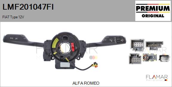 FLAMAR LMF201047FI
 - Commutateur de colonne de direction droxauto.com