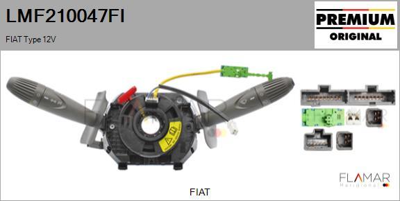 FLAMAR LMF210047FI
 - Commutateur de colonne de direction droxauto.com