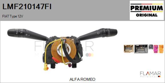 FLAMAR LMF210147FI
 - Commutateur de colonne de direction droxauto.com