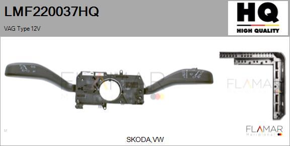 FLAMAR LMF220037HQ - Commutateur de colonne de direction droxauto.com