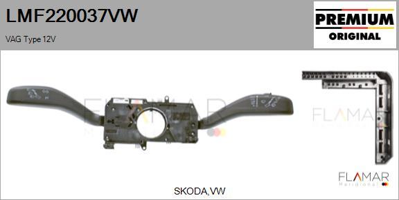 FLAMAR LMF220037VW
 - Commutateur de colonne de direction droxauto.com