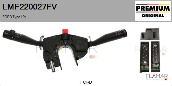 FLAMAR LMF220027FV - Commutateur de colonne de direction droxauto.com