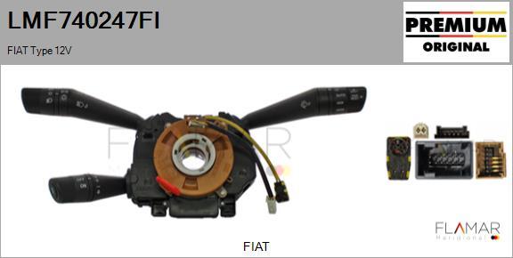 FLAMAR LMF740247FI - Commutateur de colonne de direction droxauto.com