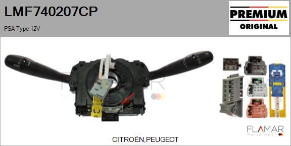 FLAMAR LMF740207CP
 - Commutateur de colonne de direction droxauto.com