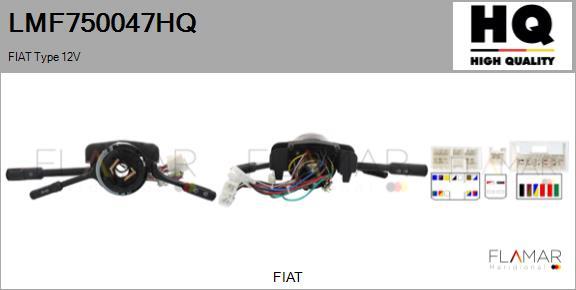 FLAMAR LMF750047HQ - Commutateur de colonne de direction droxauto.com