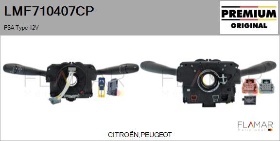 FLAMAR LMF710407CP - Commutateur de colonne de direction droxauto.com