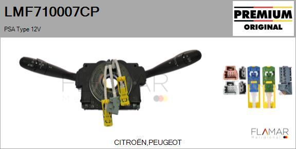 FLAMAR LMF710007CP
 - Commutateur de colonne de direction droxauto.com
