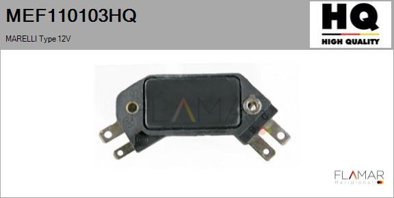 FLAMAR MEF110103HQ - Appareil de commande, système d'allumage droxauto.com