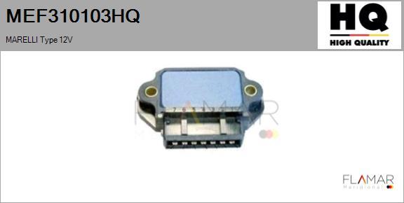 FLAMAR MEF310103HQ - Appareil de commande, système d'allumage droxauto.com