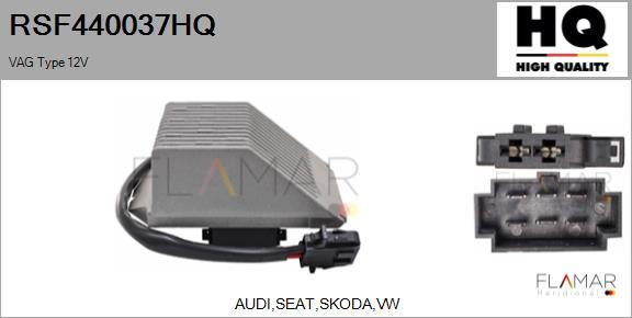 FLAMAR RSF440037HQ - Appareil de commande, climatisation droxauto.com