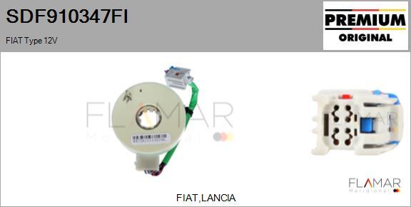 FLAMAR SDF910347FI - Détecteur de l'angle de braquage droxauto.com