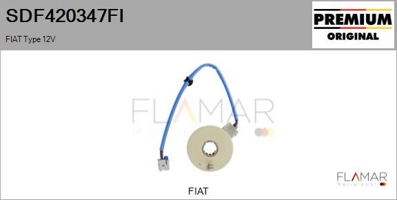 FLAMAR SDF420347FI - Détecteur de l'angle de braquage droxauto.com