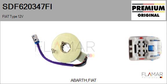 FLAMAR SDF620347FI - Détecteur de l'angle de braquage droxauto.com