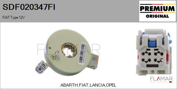 FLAMAR SDF020347FI - Détecteur de l'angle de braquage droxauto.com