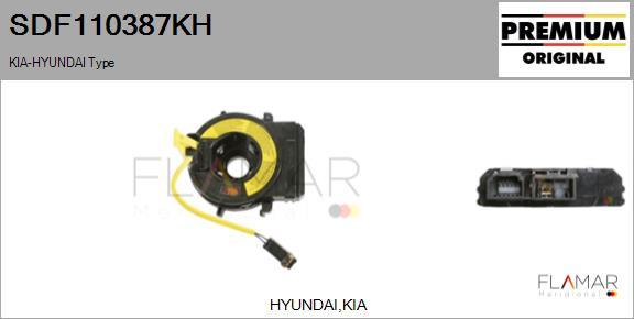 FLAMAR SDF110387KH - Détecteur de l'angle de braquage droxauto.com
