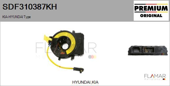 FLAMAR SDF310387KH - Détecteur de l'angle de braquage droxauto.com
