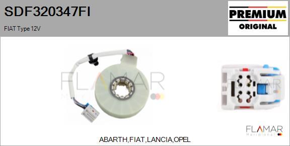 FLAMAR SDF320347FI - Détecteur de l'angle de braquage droxauto.com