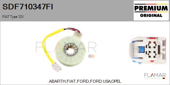 FLAMAR SDF710347FI - Détecteur de l'angle de braquage droxauto.com