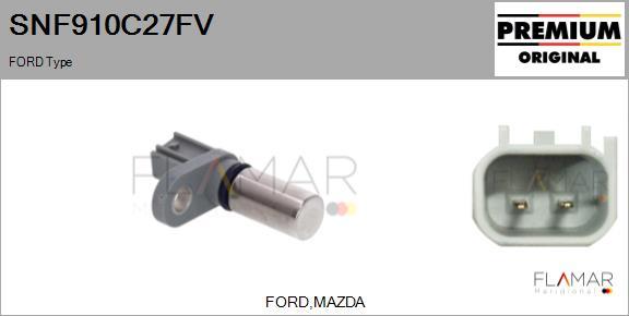 FLAMAR SNF910C27FV - Capteur d'angle, vilebrequin droxauto.com